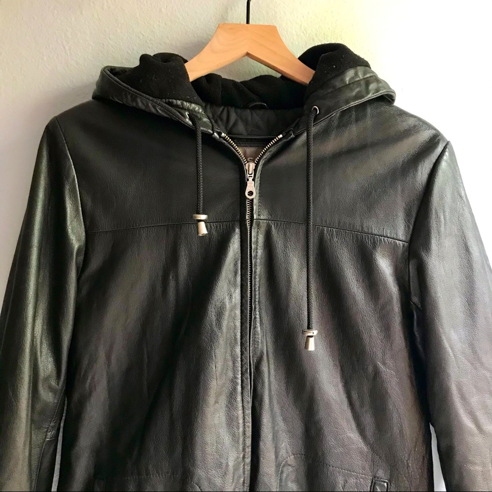 WILSON’S LEATHER Leather Thinsulate Jacket Black S